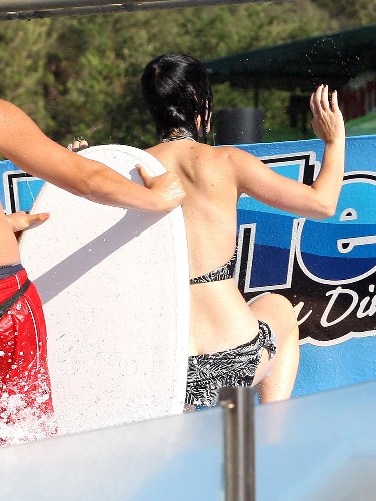 KATY PERRY Bikini Bottoms Fall Down at the Water Park in San Dimas - HawtCe...