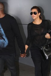 KIM KARDASHIAN and Kanye West
