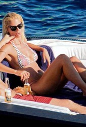 MICHELLE HUNZIKER and Tommaso Trussardi
