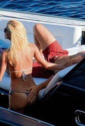 MICHELLE HUNZIKER and Tommaso Trussardi