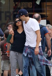 MILA KUNIS and Ashton Kutcher