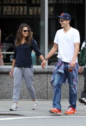 MILA KUNIS and Ashton Kutcher