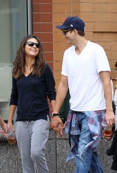 MILA KUNIS and Ashton Kutcher
