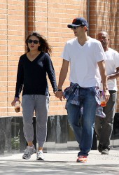 MILA KUNIS and Ashton Kutcher