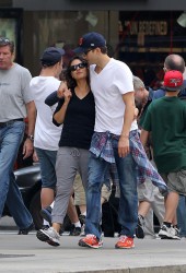 MILA KUNIS and Ashton Kutcher