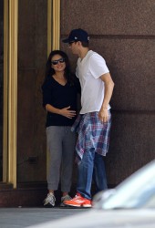 MILA KUNIS and Ashton Kutcher