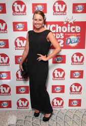 REBECCA ATKINSON at 2012 TV Choice Awards in London - HawtCelebs