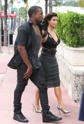 KIM KARDASHIAN and Kanye West
