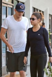 MILA KUNIS and Ashton Kutcher