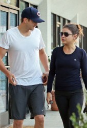 MILA KUNIS and Ashton Kutcher