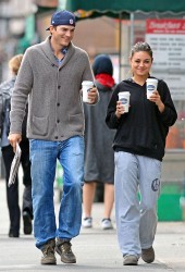 MILA KUNIS and Ashton Kutcher