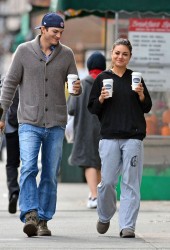 MILA KUNIS and Ashton Kutcher