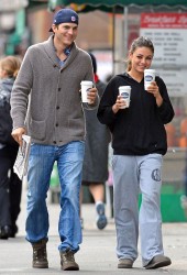 MILA KUNIS and Ashton Kutcher