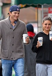 MILA KUNIS and Ashton Kutcher