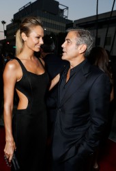STACY KEIBLER and George Clooney