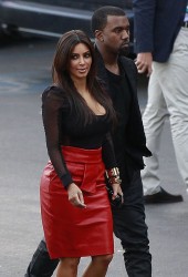 KIM KARDASHIAN and Kanye West