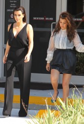 KIM and KOURTNEY KARDASHIAN