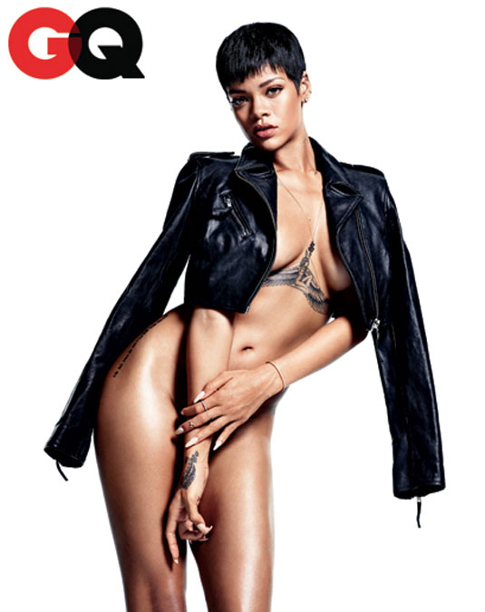 RIHANNA in GQ Magazine, December 2012 Issue