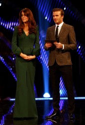 KATE MIDDLETON and David Beckham