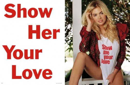 KATE UPTON in Vogue Magazine