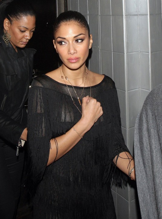 NICOLE SCHERZINGER at Nobu Berkeley Restaurant