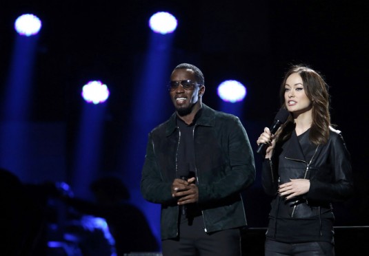 OLIVIA WILDE at 12-12-12 Hurricane Sandy Relief Concert