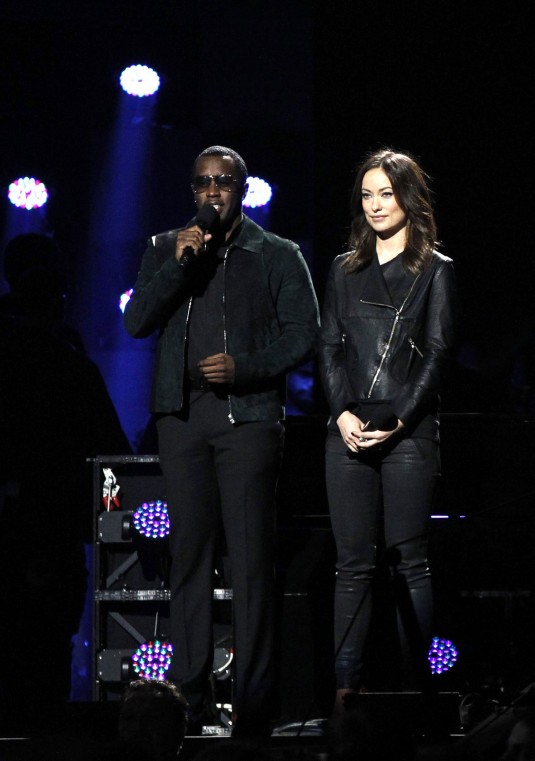 OLIVIA WILDE at 12-12-12 Hurricane Sandy Relief Concert