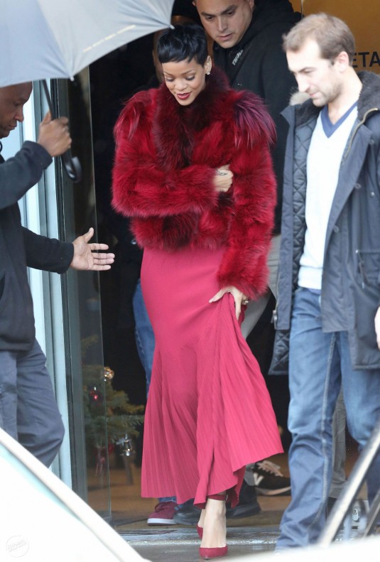 RIHANNA in Paris
