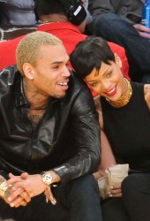 RIHANNA and Chris Brown