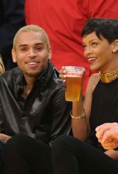 RIHANNA and Chris Brown