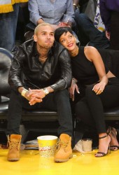 RIHANNA and Chris Brown
