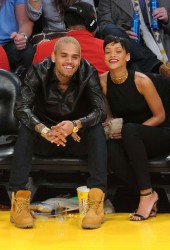 RIHANNA and Chris Brown