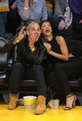 RIHANNA and Chris Brown