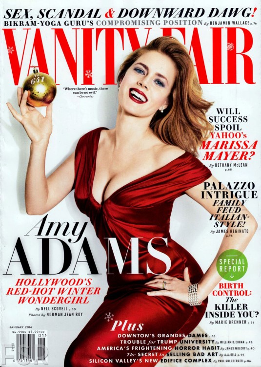 AMY ADAMS in Vanity Fair Magazine, January 2014 Issue