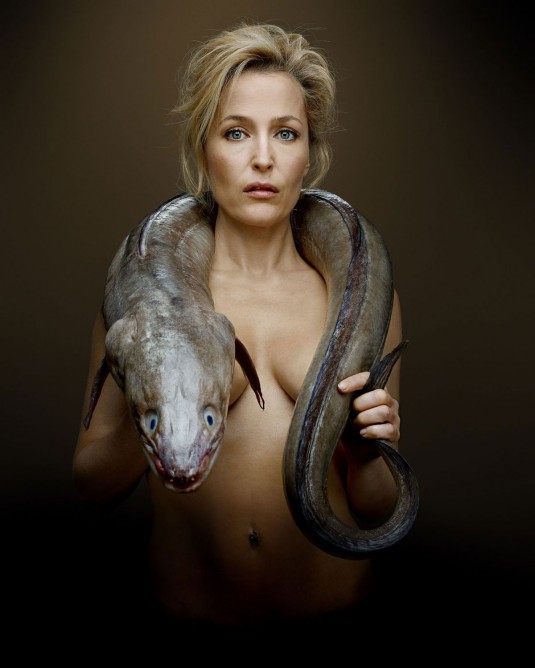 Gillian Anderson - Fishlove 2013 Campaign