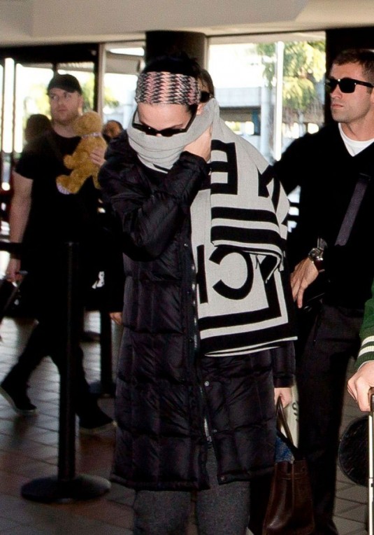 KATY PERRY at LAX