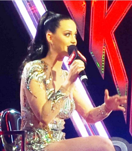 KATY PERRY Performs Live at Visa Infinite