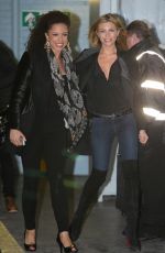 ABIGAIL ABBEY CLANCY and NATALIE GUMEDE at ITV Studios in London