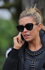 ABIGAIL ABBEY CLANCY in Leggings Out and About  in London