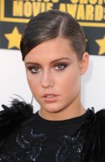 ADELE EXARCHOPOULOS at Critic’s Choice Awards in Santa Monica