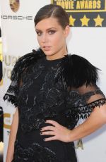ADELE EXARCHOPOULOS at Critic’s Choice Awards in Santa Monica