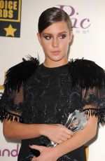 ADELE EXARCHOPOULOS at Critic’s Choice Awards in Santa Monica
