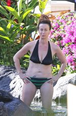 ALANIS MORISSETTE in Bikini in Hawaii