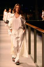 ALESSANDRA AMBROSIO at Mango 080 Barcelona Fashion Show in Barcelona