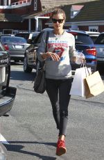 ALESSANDRA AMBROSIO Leaves Framers Market in Los Angeles