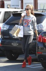 ALESSANDRA AMBROSIO Leaves Framers Market in Los Angeles