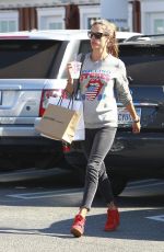ALESSANDRA AMBROSIO Leaves Framers Market in Los Angeles