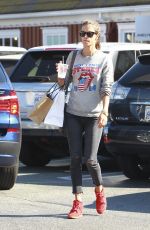 ALESSANDRA AMBROSIO Leaves Framers Market in Los Angeles