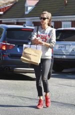 ALESSANDRA AMBROSIO Leaves Framers Market in Los Angeles