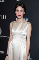 ALEXA CHUNG at The Weinstein Company and Netflix Golden Globe After Party